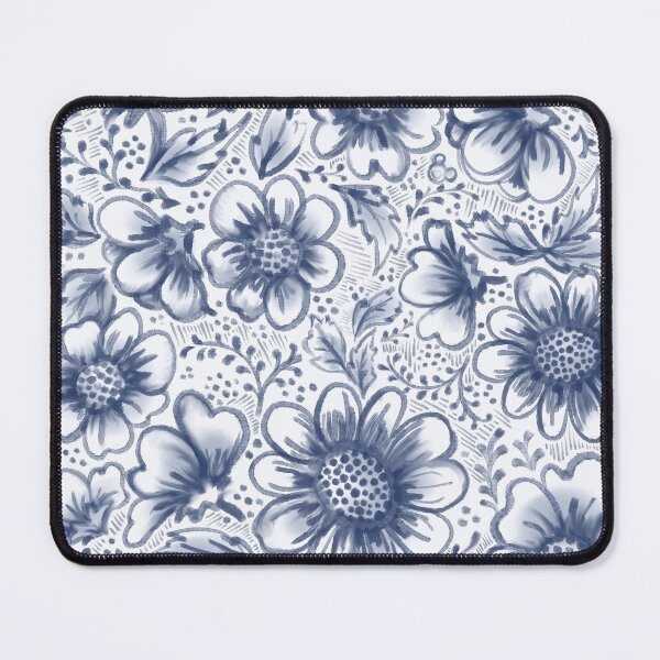 Item preview, NEW Blue Denim Floral with Hidden Surprise designed and sold by Sharilea.