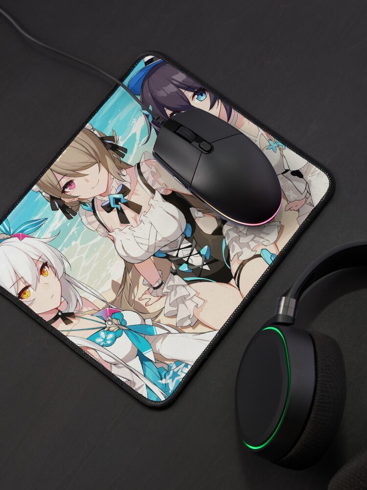 Genshin Impact 3rd Rita Rossweisse Sexy Big Boobs Mouse Pad Gamer