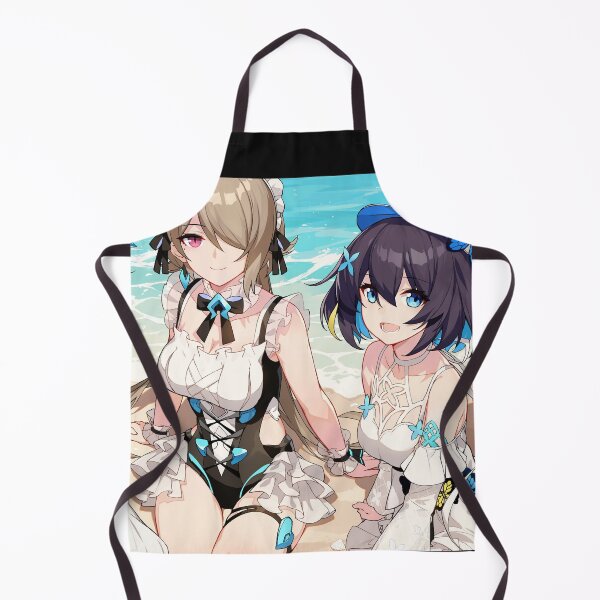 Item preview, Honkai impact waifu beach desk mat designed and sold by maynard974b.