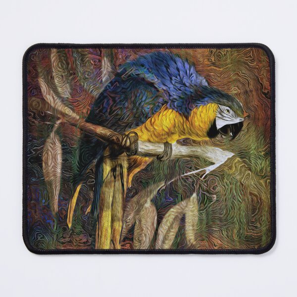 Item preview, The Fractal Blue Maccaw designed and sold by Alma Lee.