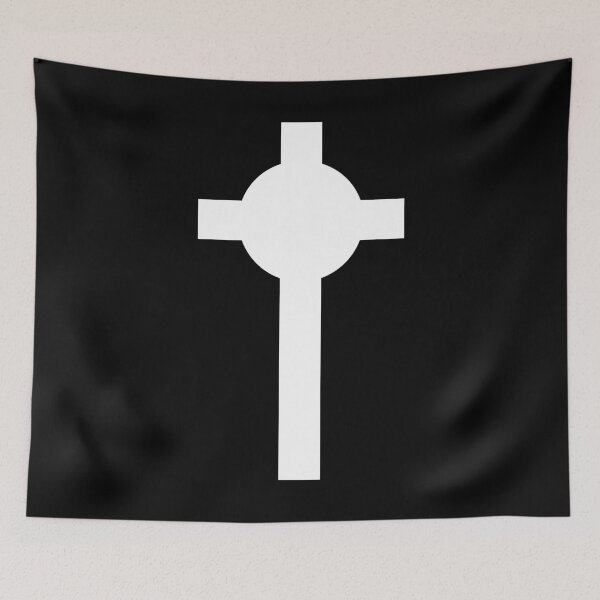 Item preview, Circular Cross - White designed and sold by joshcartoonguy.