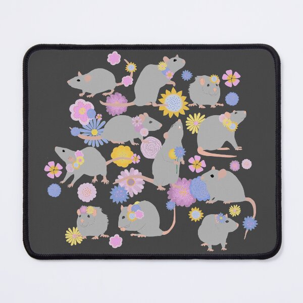 Item preview, Rats and Flowers designed and sold by Amy Hadden.