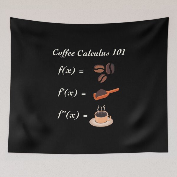 Item preview, Coffee Calculus  designed and sold by TheUnknown93.