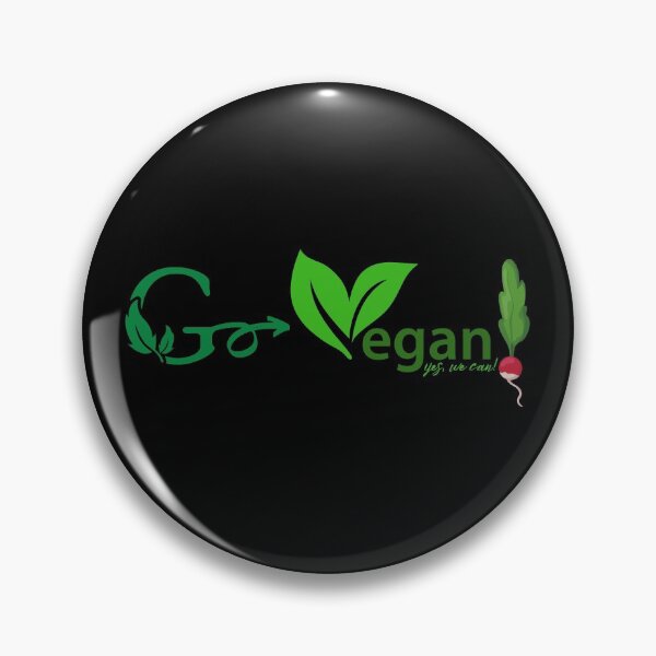 Item preview, Go Vegan | Yes, We Can designed and sold by Cosmonauteur.