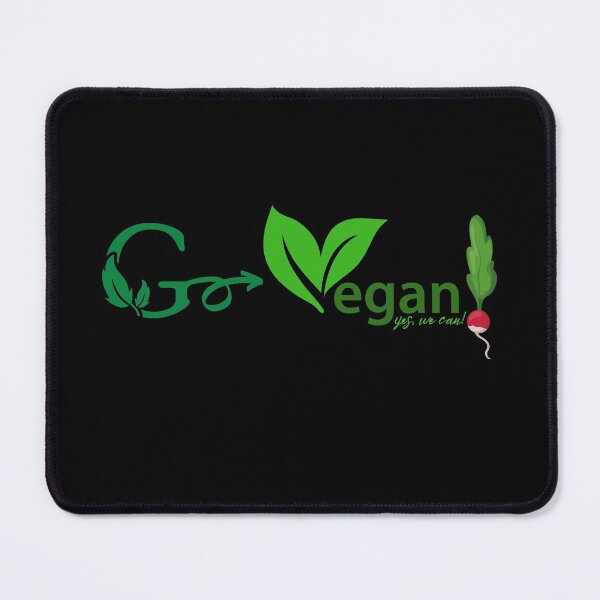 Item preview, Go Vegan | Yes, We Can designed and sold by Cosmonauteur.