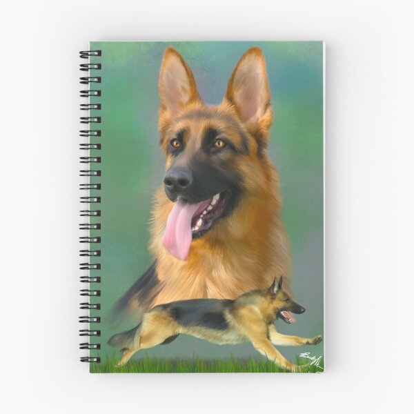 Item preview, German Shepherd Breed Art designed and sold by BHDigitalArt.