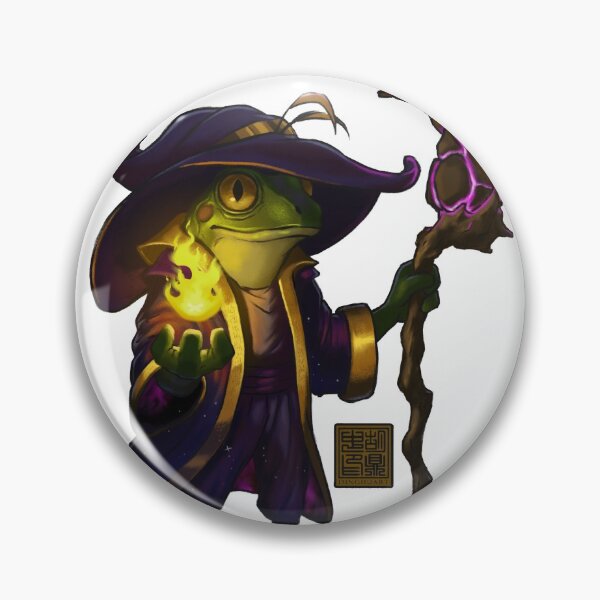 Item preview, Frog Wizard designed and sold by DingHuArt.