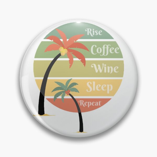 Item preview, Camisa divertida Coffee Wine Sleep para hombre y mujer designed and sold by Msdm21.