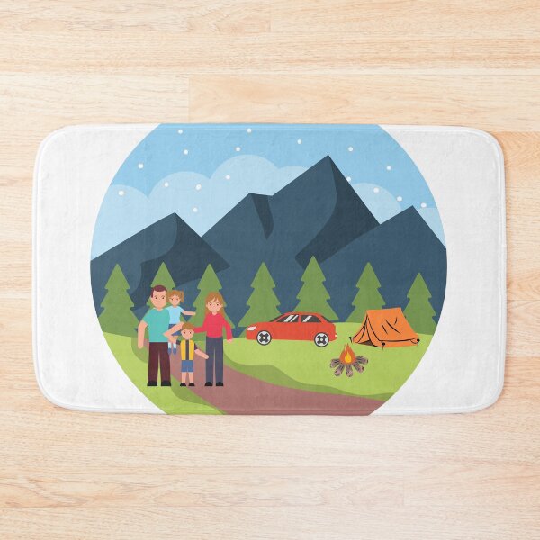 Item preview, Family camping designed and sold by sophia5d.