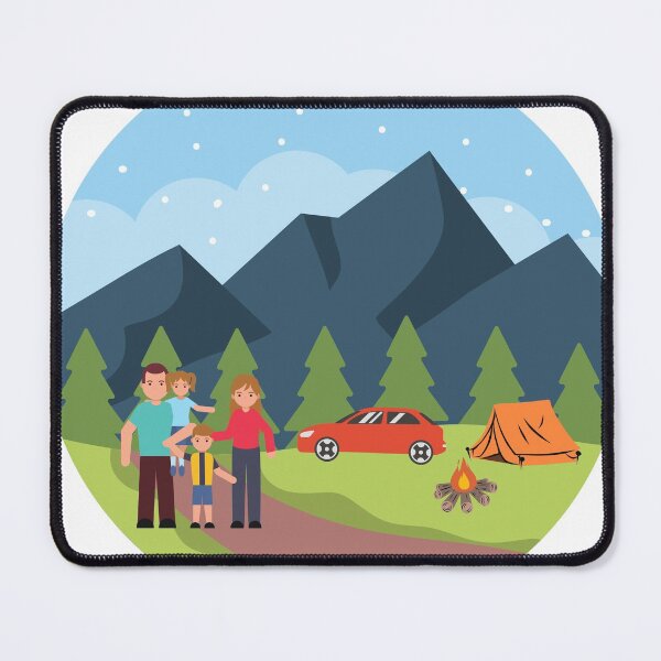 Item preview, Family camping designed and sold by sophia5d.