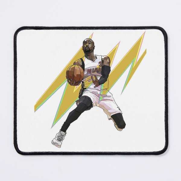Item preview, Dwayne Wade The Flash designed and sold by GODofBASKETBALL.