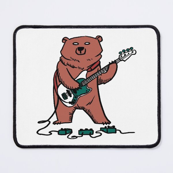 Item preview, Bass Bear - California designed and sold by koalaroo.