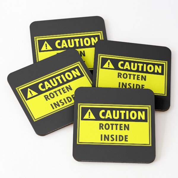 Item preview, Caution Rotten Inside designed and sold by setwave.