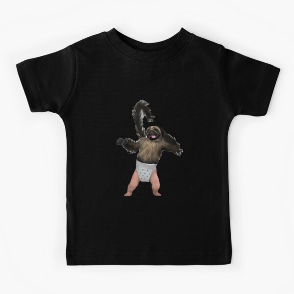 Puppy Monkey Baby Kids T-Shirt