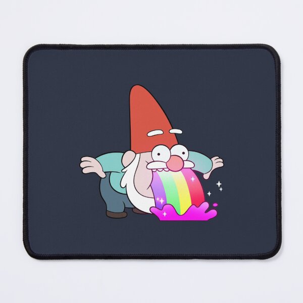 Item preview, Rainbow Vomiting Gnome designed and sold by dorisciciline.