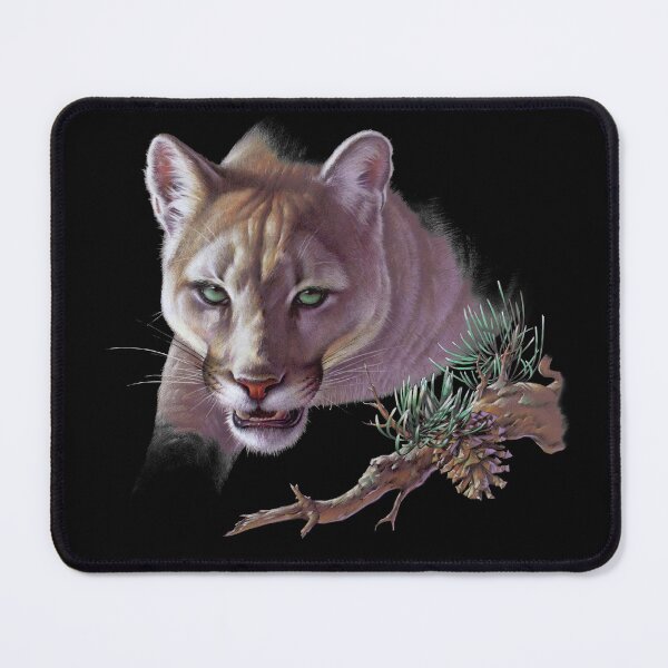 Item preview, Mountain Lion Portrait designed and sold by Salmoneggs.