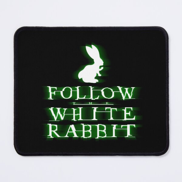 Item preview, The Matrix Follow The White Rabbit designed and sold by 4gottenlore.