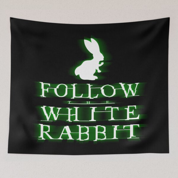 Aperçu de l'œuvre The Matrix Follow The White Rabbit créée et vendue par 4gottenlore.