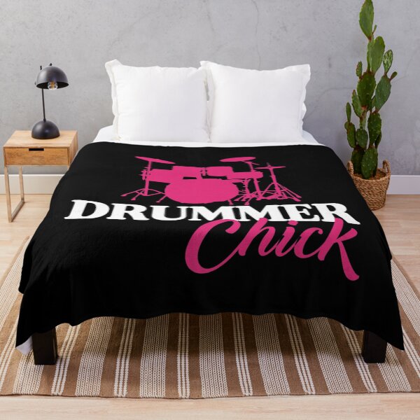 Item preview, Drummer Chick Premium  designed and sold by JethroShop.