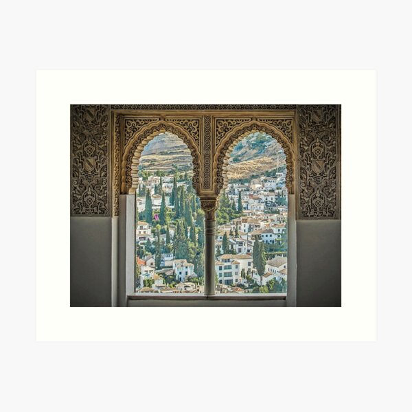 Item preview, Nasrid View - The Alhambra - Granada - Spain designed and sold by TonyCrehan.