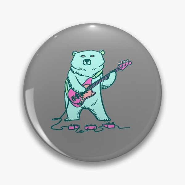 Item preview, Bass Bear - Neon designed and sold by koalaroo.