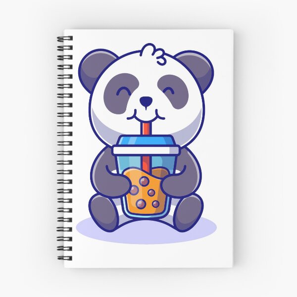 Item preview, Panda and Boba designed and sold by hutamaAdi98.