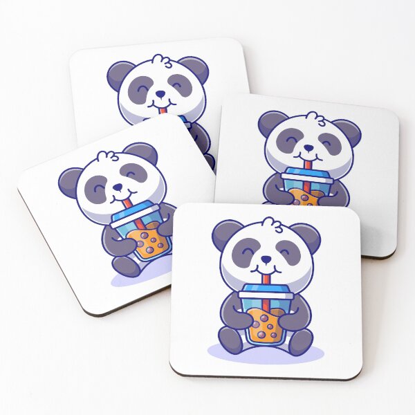 Item preview, Panda and Boba designed and sold by hutamaAdi98.
