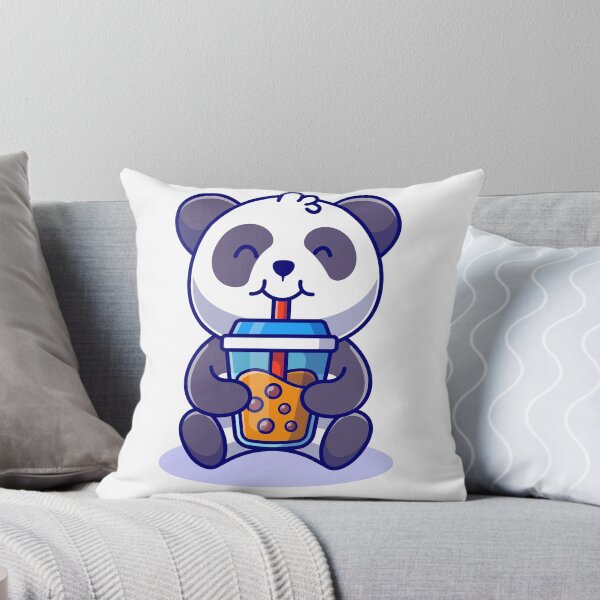 Item preview, Panda and Boba designed and sold by hutamaAdi98.