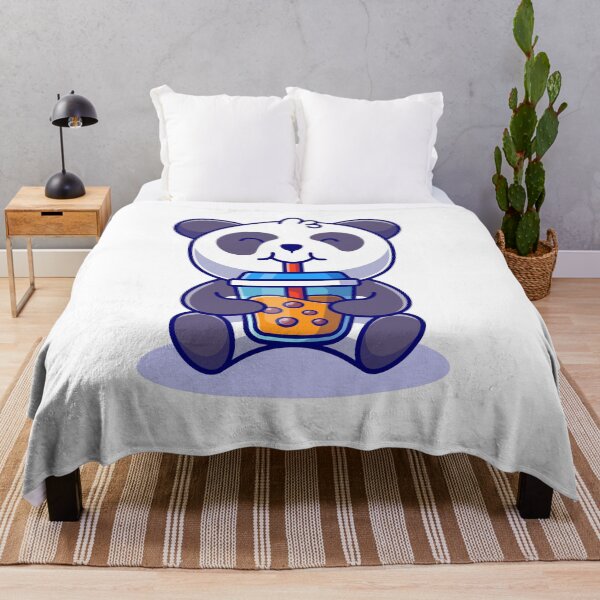Item preview, Panda and Boba designed and sold by hutamaAdi98.