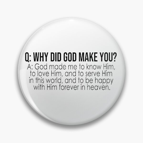 Item preview, Baltimore Catechism: Why did God Make You? designed and sold by TheCatholicLady.