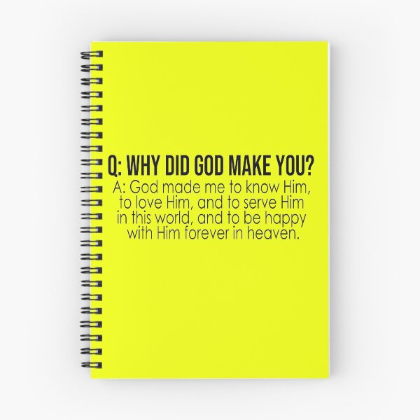 Item preview, Baltimore Catechism: Why did God Make You? designed and sold by TheCatholicLady.