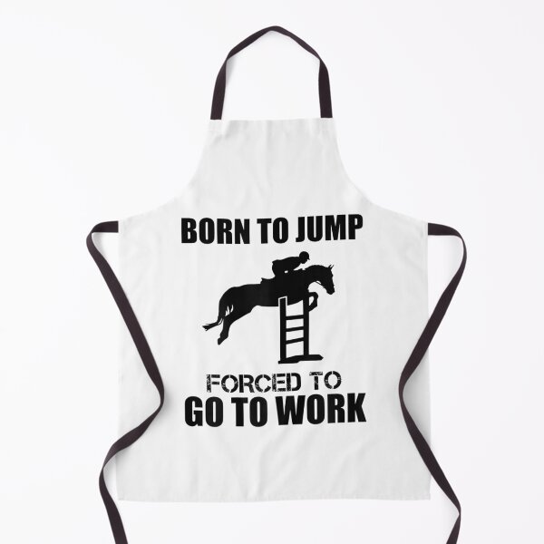 Item preview, Jumping rider saying jumping rider riding horse designed and sold by JethroShop.