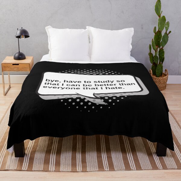 Item preview, Bye Have to Study - Funny Quote designed and sold by KarolinaPaz.
