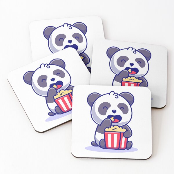 Item preview, Panda With Popcorn designed and sold by hutamaAdi98.