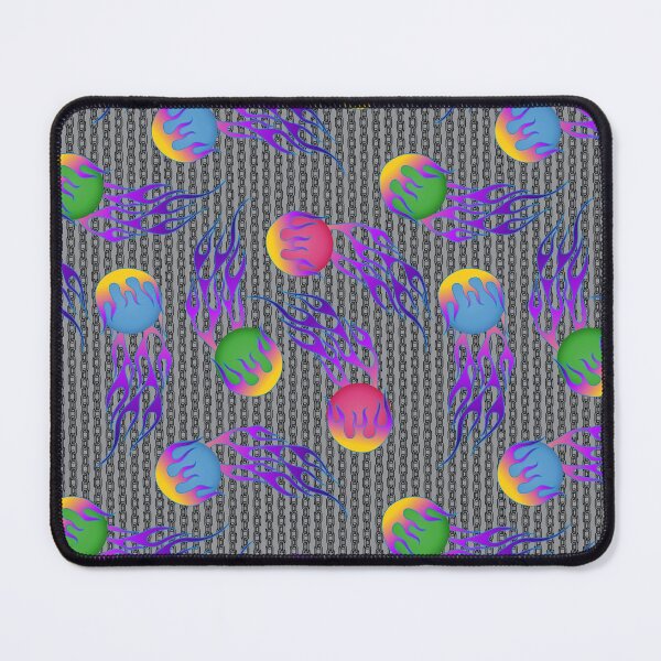 Item preview, Pink - Grey - Frolf - Flaming Disc Golf  designed and sold by WickedRefined - Nicole Demereckis.