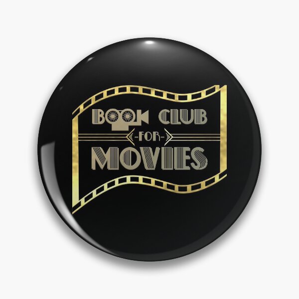 Item preview, The Book Club For Movies Gold Sticker designed and sold by lattpag.