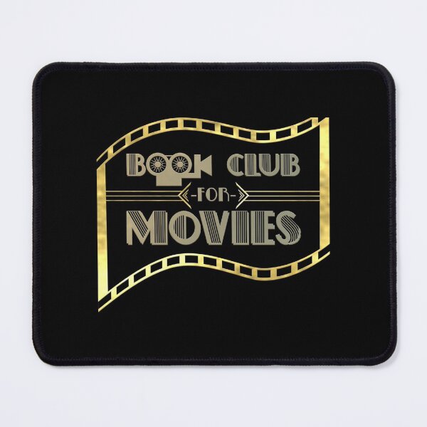 Item preview, The Book Club For Movies Gold Sticker designed and sold by lattpag.