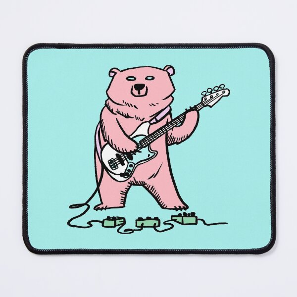 Item preview, Bass Bear - Pastel designed and sold by koalaroo.