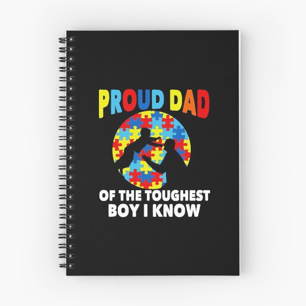 Item preview, Proud Dad Of The Toughest Boy I Know Autism Puzzle Piece designed and sold by errettt.