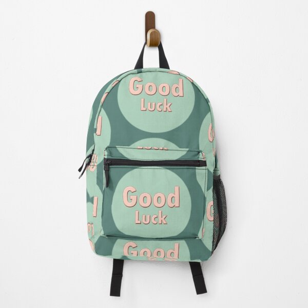 Item preview, good luck text designed and sold by hutofdesigns.