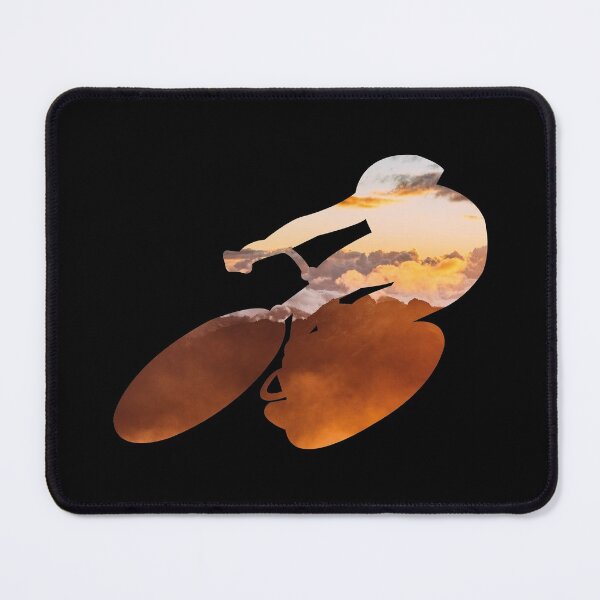 Item preview, Cyclist Silhouette | Bicycle Rider | Bycicle Cyclist | designed and sold by Minimalwiz.