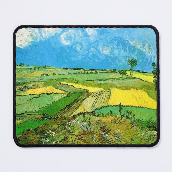 Item preview, Vincent Van Gogh - Wheat field at Auvers under a clouded sky 1890 designed and sold by hardscuffle.