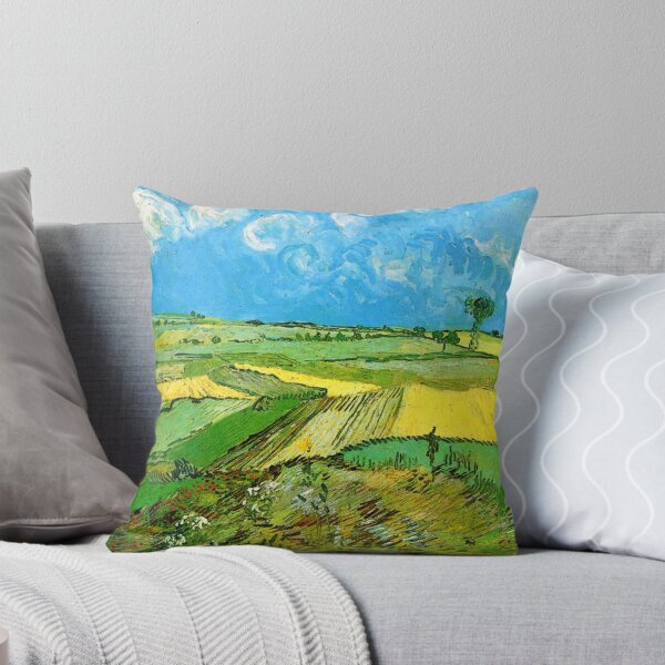 Item preview, Vincent Van Gogh - Wheat field at Auvers under a clouded sky 1890  designed and sold by hardscuffle.