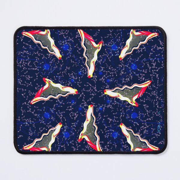Item preview, Golden glitzy harps on navy blue designed and sold by Only1helen.