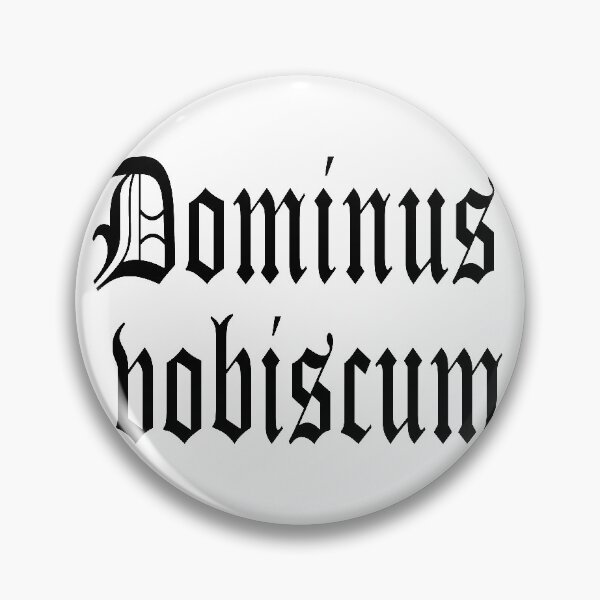 Item preview, Dominus Vobiscum (Latin: The Lord is with you.) designed and sold by TheCatholicLady.