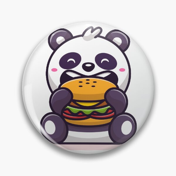 Item preview, Panda Eat Burger designed and sold by hutamaAdi98.
