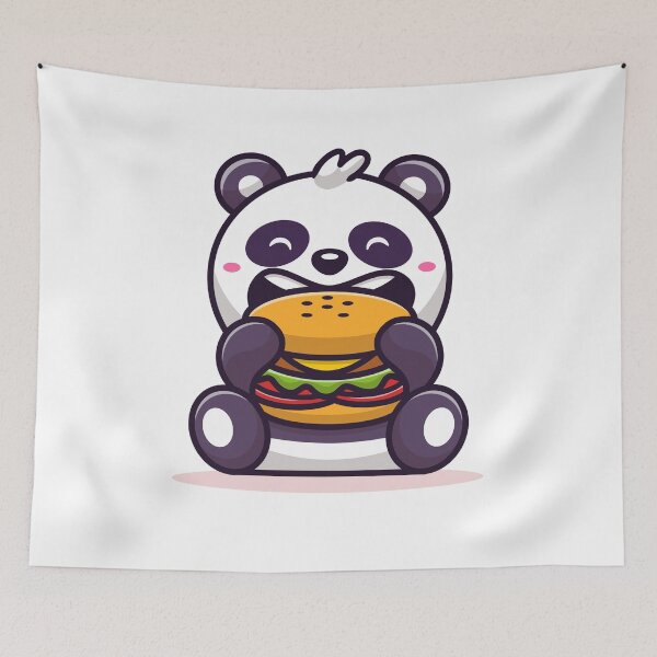 Item preview, Panda Eat Burger designed and sold by hutamaAdi98.