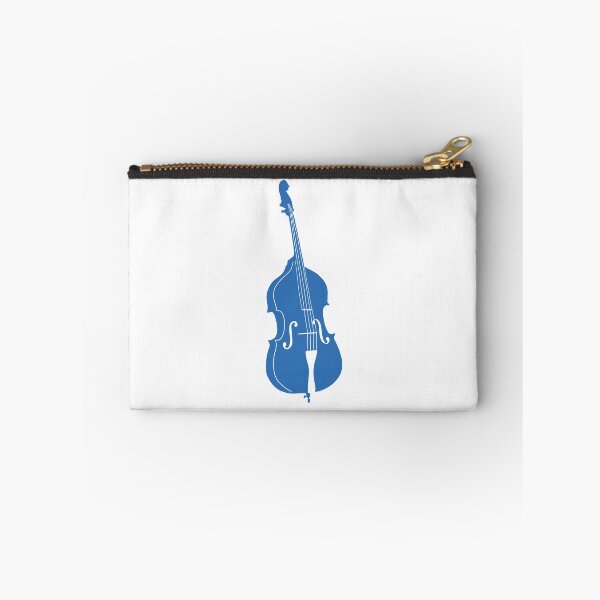 Item preview, Blue Monochrome Upright Bass designed and sold by Rocket-To-Pluto.