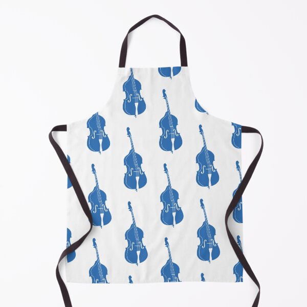Item preview, Blue Monochrome Upright Bass designed and sold by Rocket-To-Pluto.