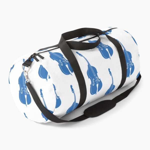 Item preview, Blue Monochrome Upright Bass designed and sold by Rocket-To-Pluto.